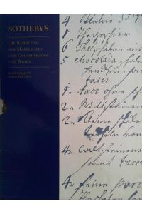Die Sammlung der Markgrafen und Grossherzöge von Baden (6 Bände)