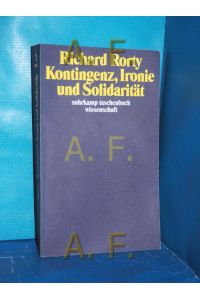 Kontingenz, Ironie und Solidarität  - Übers. von Christa Krüger / Suhrkamp-Taschenbuch Wissenschaft , 981