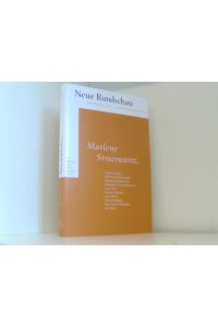 Neue Rundschau 2020/3: Marlene Streeruwitz.
