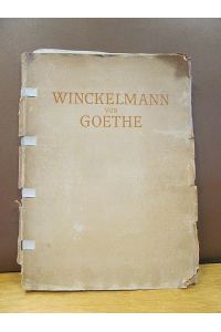Winckelmann ( Goethes Winckelmann )