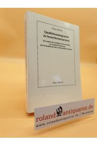 Qualitätsmanagement in Steuerberaterpraxen : ein empirisch bestätigtes Phasenmodell zur Qualitätssteigerung durch Qualitätstreiber und Qualitätsstandards / Klaus Reiche