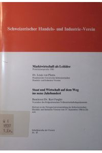 Marktwirtschaft als Leitidee.   - Präsidialansprache 1986.