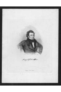 Franz Schubert - Franz Schubert (1797-1828) Komponist composer Portrait Rieder Johann Nepomuk Passini