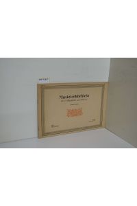 Musizierbüchlein für C-Blockflöte und Klavier Heft I : Kleine Lieder und Tänze für Anfänger  - Edition Schott 3915