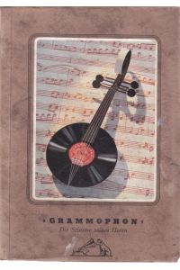 Grammophon Die Stimme seines Herrn.   - Schallplatten-Katalog 1939/40. enthält die Neuaufnahmen bis einschließlich  April 1939.