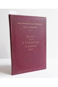 Deutsch-Oesterreichisch-Ungarisch-Schweizerischer Verband für Binnenschiffahrt (Verbandsschriften Nr. LIX, LX undLXI 1913)