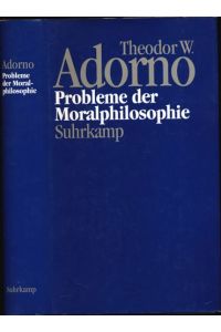 Probleme der Moralphilosophie (1963).