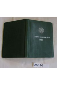 Taschenkalender der Volkspolizei 1959