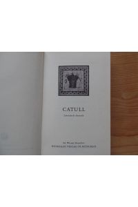 Catull : lat. -dt.   - ed. Werner Eisenhut / Tusculum-Bücherei