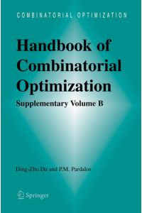 Handbook of Combinatorial Optimization: Supplement Volume B.