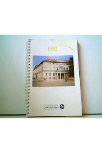 Braunschweigisches Landesmuseum - Kalender 1992. Mit Beitrag Vom Vaterländischen Museum zum Braunschweigischen Landesmuseum 1891 - 1991. Veröffentlichungen des Braunschweigischen Landesmuseums 63.