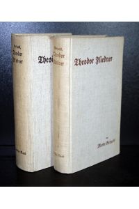 Theodor Fliedner. 2 Bände. Ein Lebensbild von Martin Flieder.