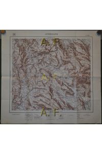 F° 145 - Avezzano, 1 : 100. 000 (ca. 52, 5 x 49 cm)