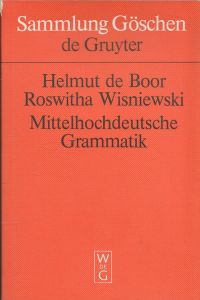 Mittelhochdeutsche Grammatik.   - / Sammlung Göschen ; 2209