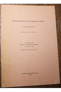 Die Erdbebenherde in der Umgebung von Zu¨rich : Von Ernst Wanner. Mit 1 Tafel (VII) und 5 Textfiguren.