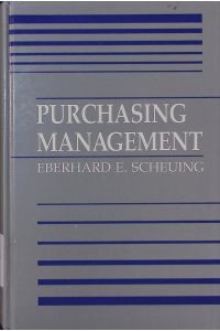 Purchasing management.