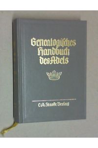 Genealogisches Handbuch der Adeligen Häuser. Adelige Häuser B Band XXII.