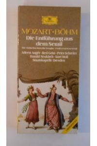 Mozart-Böhm: Die Entführung aus dem Serail [3 MCs].   - Deutsche Grammophon. Staatskapelle Dredsen.