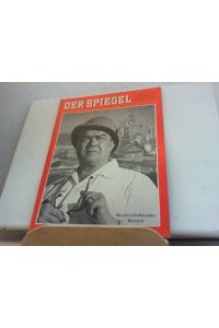 Der Spiegel. 30. 03. 1960, 14. Jahrgang, Nr. 14.   - Das deutsche Nachrichtenmagazin. Titelgeschichte: Rourkela-Stahlkocher Heinrich.