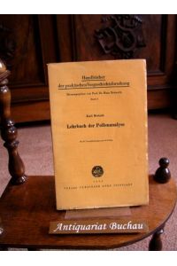 Lehrbuch der Pollenanalyse.   - Handbücher der praktischen Vorgeschichtsforschung ; Bd. 3