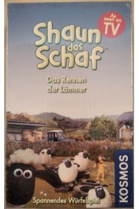 KOSMOS 713119 - Shaun das Schaf [Mitbring-Spiel].   - Das Rennen der Lämmer. Achtung: Nicht geeignet für Kinder unter 3 Jahren.