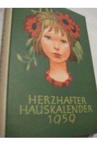 Herzhafter Hauskalender 1959  - Buchschmuck von Ernst v. Dombrowski