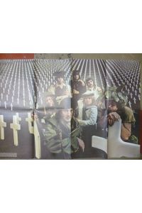 Poster 1971 Anti-War Chicago Music Band LP Plakat