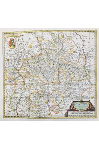 Episcopatus Hildesiensis.  - Hildesheim Niedersachsen Karte map