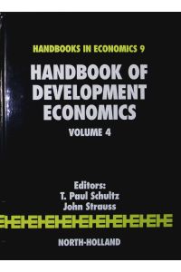 Handbook of development economics. - 4.