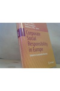 Corporate Social Responsibility in Europe : United in Sustainable Diversity.   - CSR, Sustainability, Ethics & Governance