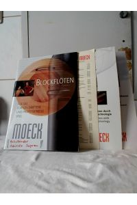 Blockflöten : für das fortgeschrittene und professionelle Spiel. [Katalog].   - Herausgeber: Moeck Musikinstrumente + Verlag.