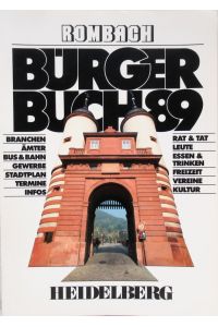 Rombach Bürgerbuch 1989 Heidelberg.