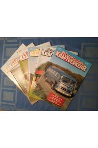 Historischer Kraftverkehr. Heft 1-6 2001 (6 Hefte komplett).
