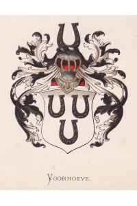Voorhoeve - Wappen coat of arms heraldry Heraldik blason Wapen