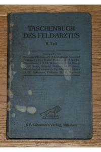 Taschenbuch des Feldarztes. II. Teil.
