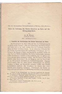 Ueber die Verletzung des Ductus thoracicus am Halse und ihre Heilungsmöglichkeit. Sonderdruck aus Deutsche Zeitschrift für Chirurgie, 48, pages 437–456 (1898).