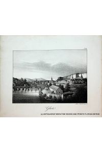 GLATZ, Schlesien, Klodzko, Poland, , view original lithograph ca. 1830