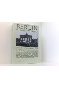 Berlin in Geschichte und Gegenwart: Jahrbuch des Landesarchivs Berlin 1990