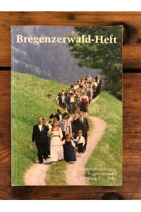 Bregenzerwald-Heft, Jahrgang 7 - 1988