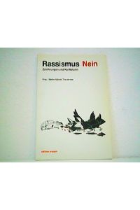 Rassimus - Nein. Zeichnungen und Karikaturen.