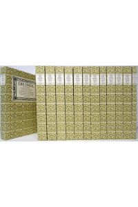 Die Insel. Faksimileausgabe in 12 Bänden + Begleitband.   - Die ersten Jahre des Insel Verlages 1899 - 1902. 13 Bände (komplett).