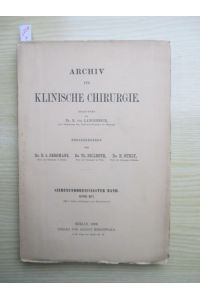 Zur Methode der partiellen und totalen Rhinoplastik. IN: Arch. klin. Chir. , Bd. 37, 1888, S. 617-621, 4 Abb. auf 1 lithogr. Tafel.