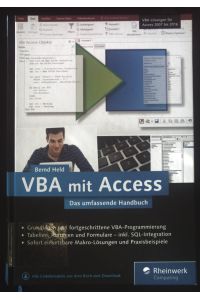 VBA mit Access : das umfassende Handbuch.   - Rheinwerk Computing