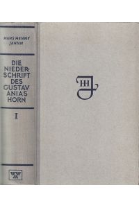 Fluss ohne Ufer. Roman in drei Teilen. Teil 2, Band 1,   - Die Niederschrift des Gustav Anias Horn nachdem er neunundvierzig Jahre alt geworden war.