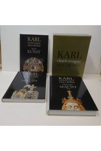 Karl der Große / charlemagne: Drei Bände im Schuber.