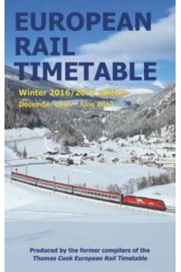 European Rail Timetable Winter: December 2016 - June 2017