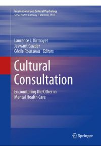 Cultural Consultation  - Encountering the Other in Mental Health Care
