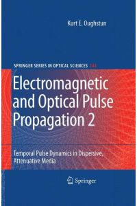 Electromagnetic and Optical Pulse Propagation 2  - Temporal Pulse Dynamics in Dispersive, Attenuative Media