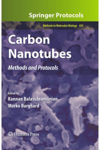 Carbon Nanotubes  - Methods and Protocols