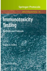 Immunotoxicity Testing  - Methods and Protocols
